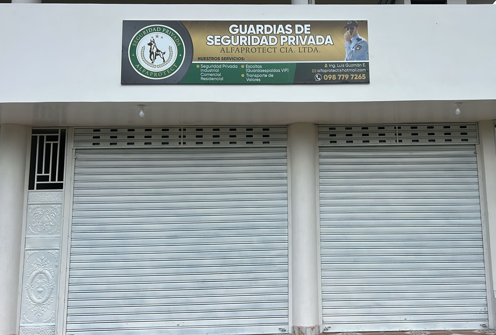 Fachada de oficina